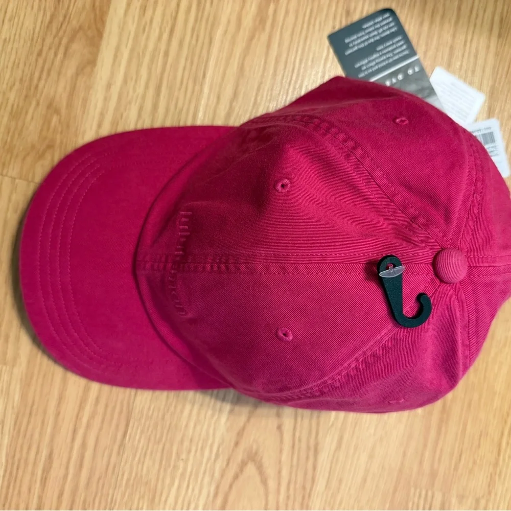 lululemon Unisex Classic Ball Cap in Hot Pink with Logo Spell Out